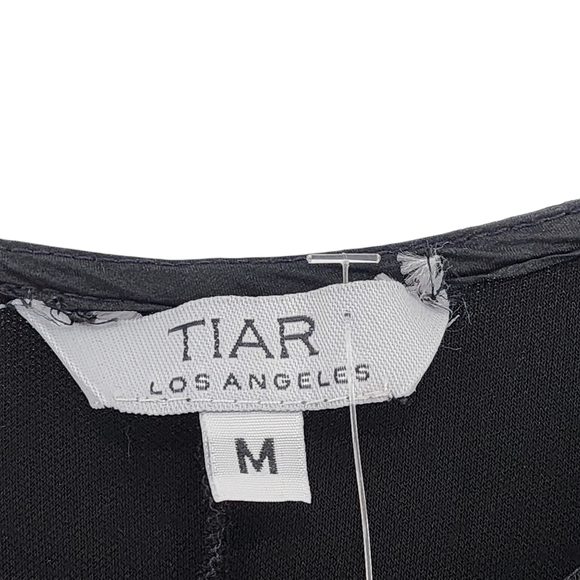 Tiar Women's 100% Rayon Long Sleeves Relaxed Fit Crop Top - M - Picture 3 of 6